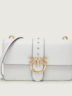 Pinko Skórzana listonoszka LOVE ONE CLASSIC