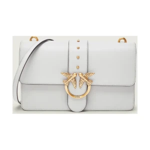 Pinko Skórzana listonoszka LOVE ONE CLASSIC