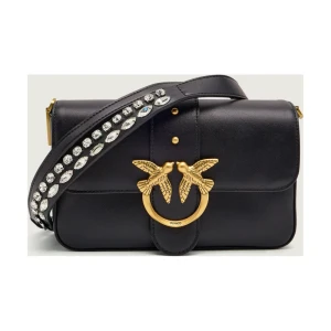 Zdjęcie produktu Pinko Skórzana listonoszka LOVE ONE MINI SLOUCHY