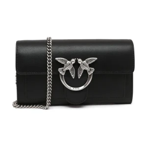 Zdjęcie produktu Pinko Skórzana listonoszka LOVE ONE WALLET C VITELLO SETA