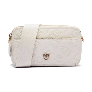 Pinko Skórzana listonoszka NASTRO VITEL