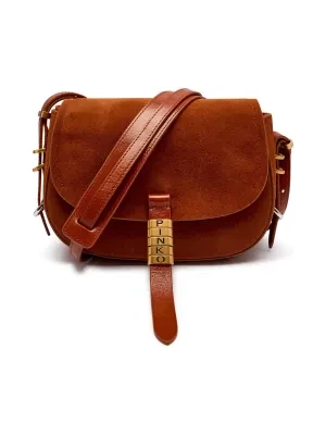 Pinko Skórzana listonoszka SADDLE MINI