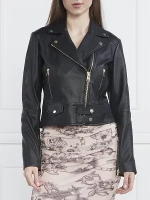 Pinko Skórzana ramoneska SENSIBILE | Regular Fit