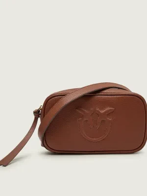 Pinko Skórzana saszetka nerka