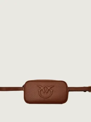 Pinko Skórzana saszetka nerka