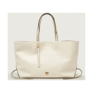 Pinko Skórzana shopperka CABAS CLASSIC