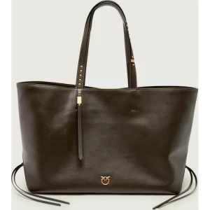 Pinko Skórzana shopperka CABAS CLASSIC