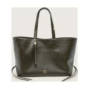 Pinko Skórzana shopperka CABAS CLASSIC