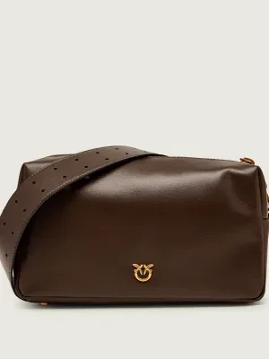 Pinko Skórzana torebka na ramię