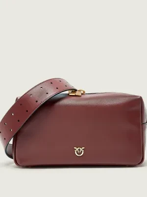 Pinko Skórzana torebka na ramię