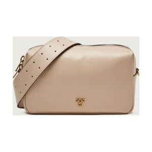 Pinko Skórzana torebka na ramię