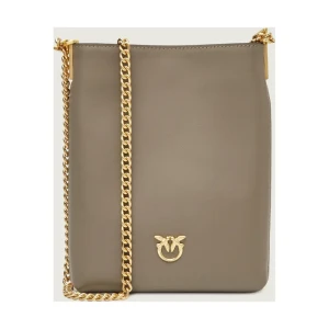 Pinko Skórzana torebka na ramię