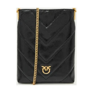 Pinko Skórzana torebka na ramię