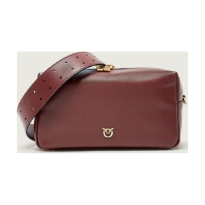 Pinko Skórzana torebka na ramię