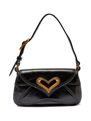 Pinko Skórzana torebka na ramię BABY