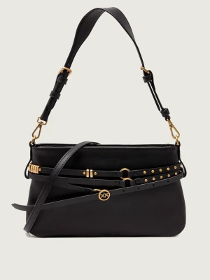Pinko Skórzana torebka na ramię BELT BAG MINI