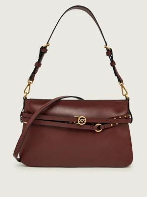 Pinko Skórzana torebka na ramię BELT BAG MINI