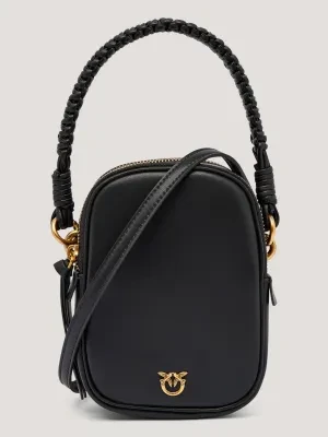 Pinko Skórzana torebka na ramię CARGO POUCH