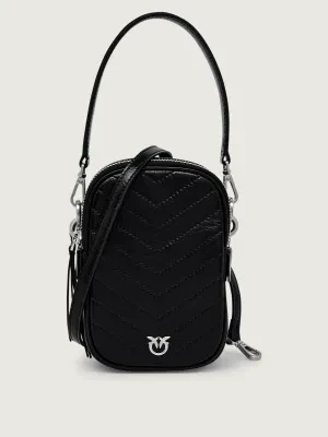 Pinko Skórzana torebka na ramię CARGO POUCH