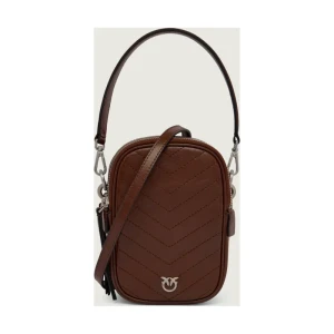 Pinko Skórzana torebka na ramię CARGO POUCH