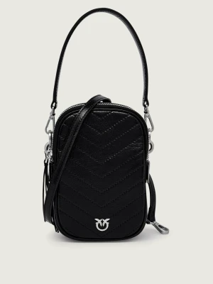 Pinko Skórzana torebka na ramię CARGO POUCH