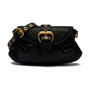 Pinko Skórzana torebka na ramię JOLENE