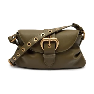 Pinko Skórzana torebka na ramię JOLENE MINI