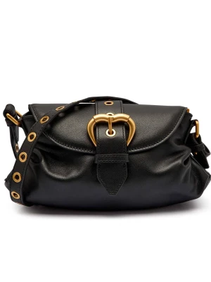 Pinko Skórzana torebka na ramię JOLENE MINI