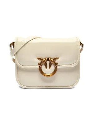 Pinko Skórzana torebka na ramię LOVE BOX MINI
