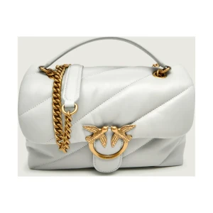 Pinko Skórzana torebka na ramię LOVE CLASSIC PUFF