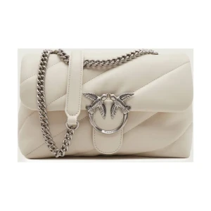 Pinko Skórzana torebka na ramię LOVE CLASSIC PUFF