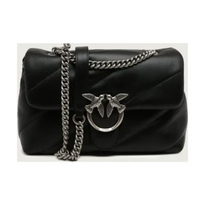 Pinko Skórzana torebka na ramię LOVE CLASSIC PUFF