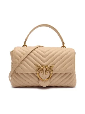 Pinko Skórzana torebka na ramię LOVE LADY PUFF CLASSIC