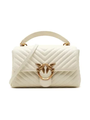 Pinko Skórzana torebka na ramię LOVE LADY PUFF CLASSIC