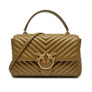 Pinko Skórzana torebka na ramię LOVE LADY PUFF CLASSIC