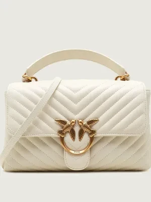 Pinko Skórzana torebka na ramię LOVE LADY PUFF CLASSIC