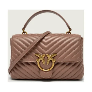 Pinko Skórzana torebka na ramię LOVE LADY PUFF CLASSIC