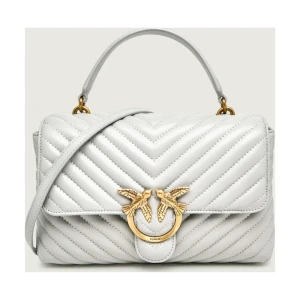 Pinko Skórzana torebka na ramię LOVE LADY PUFF CLASSIC