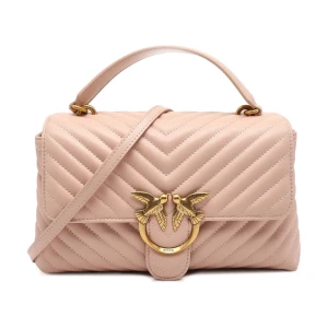 Pinko Skórzana torebka na ramię LOVE LADY PUFF CLASSIC
