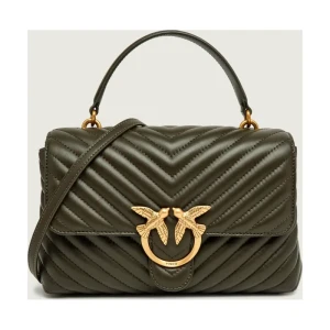 Pinko Skórzana torebka na ramię LOVE LADY PUFF CLASSIC