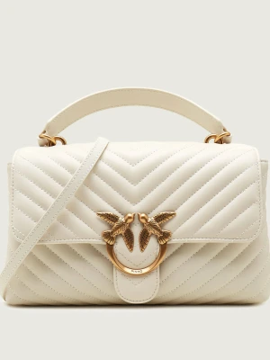 Pinko Skórzana torebka na ramię LOVE LADY PUFF CLASSIC