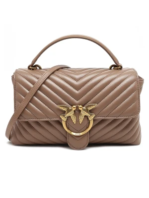 Pinko Skórzana torebka na ramię LOVE LADY PUFF CLASSIC