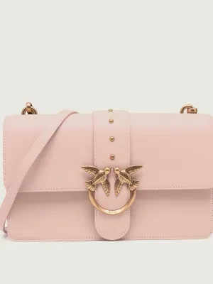 Pinko Skórzana torebka na ramię LOVE ONE