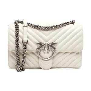 Pinko Skórzana torebka na ramię LOVE ONE