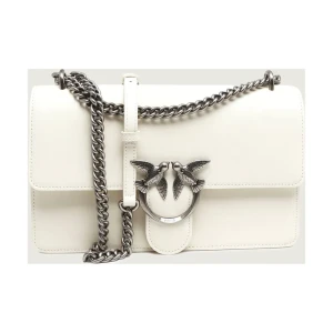 Pinko Skórzana torebka na ramię LOVE ONE CLASSIC