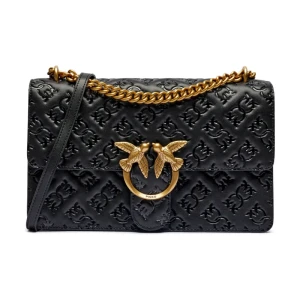 Pinko Skórzana torebka na ramię LOVE ONE CLASSIC DC