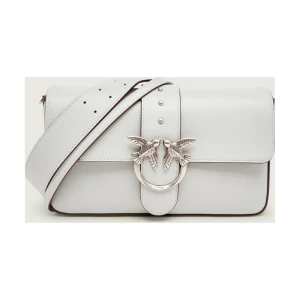 Pinko Skórzana torebka na ramię LOVE ONE CLASSIC SLOUCHY