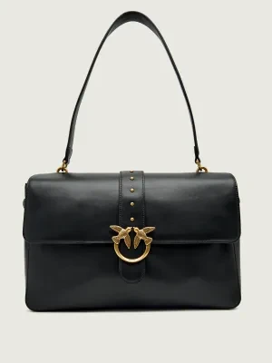 Pinko Skórzana torebka na ramię LOVE ONE EXTRA SLOUCHY