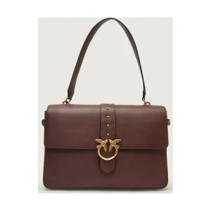 Pinko Skórzana torebka na ramię LOVE ONE EXTRA SLOUCHY