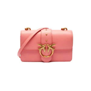 Pinko Skórzana torebka na ramię LOVE ONE MINI